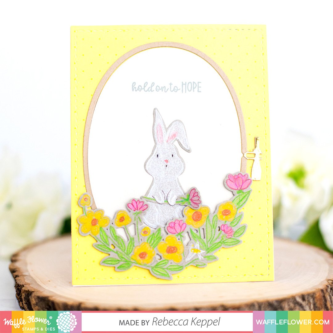 Waffle Flower Hopeful Girl Stamp Set - Crafty Meraki