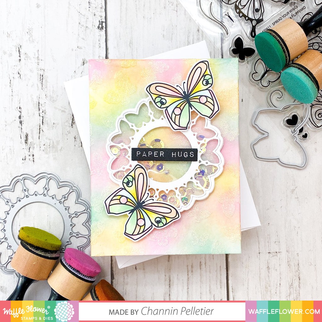 Waffle Flower Spread Your Wings Stamp Set - Crafty Meraki