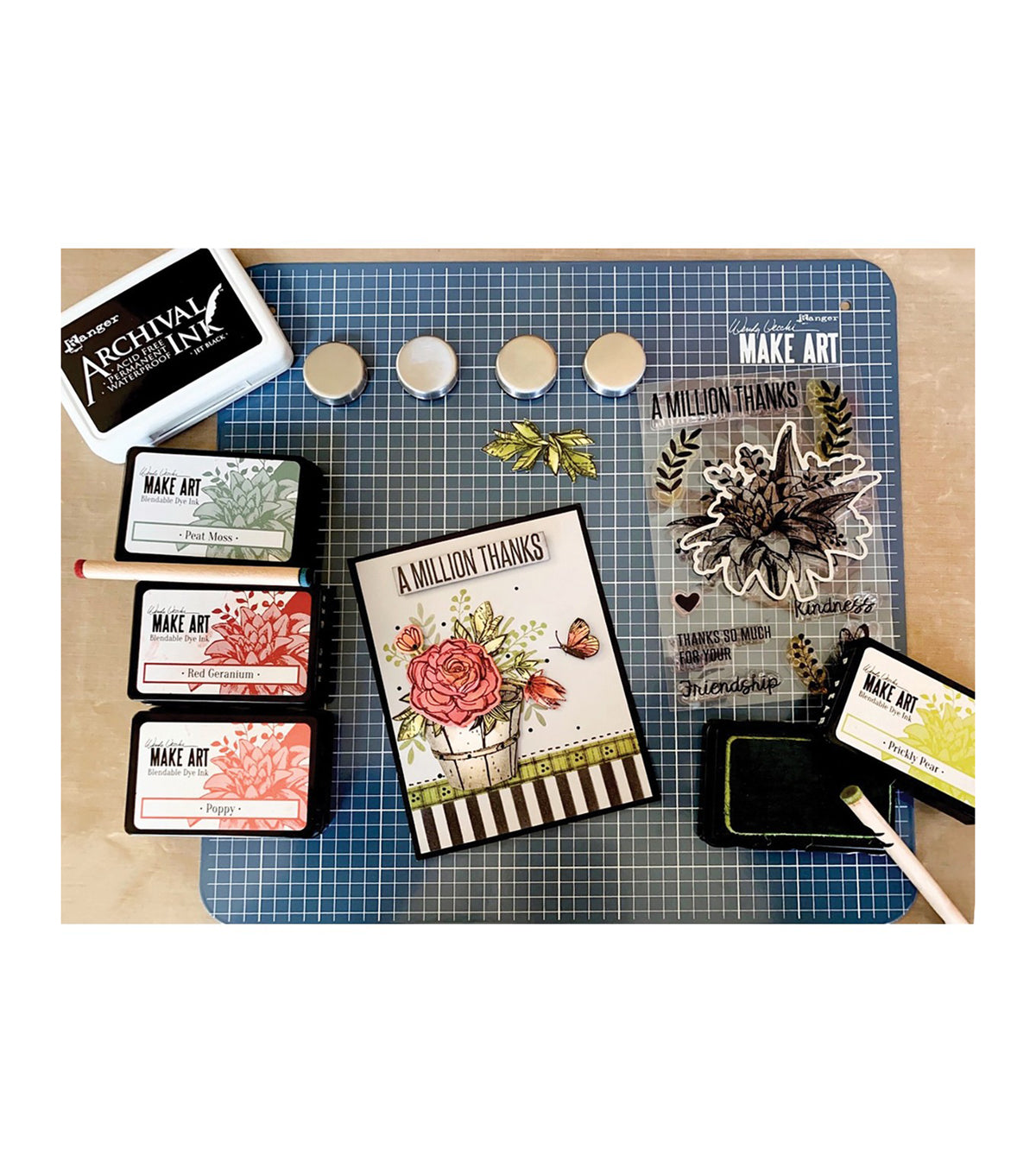 Wendy Vecchi 12X12 Make Art Stay-tion - Crafty Meraki