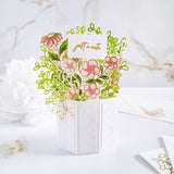 pinkfresh studio Beautiful Blooms stamp - Crafty Meraki