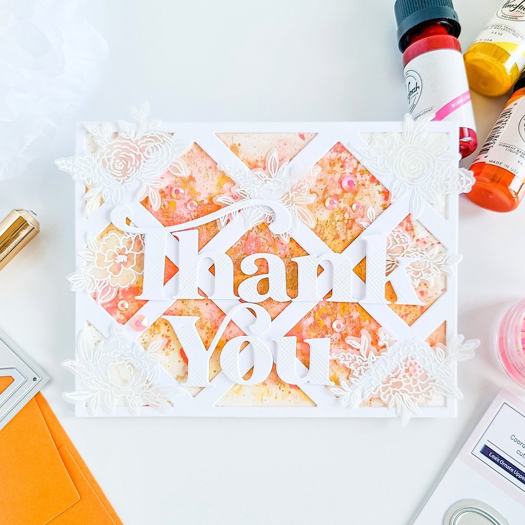 Pinkfresh Studio Cling Rubber Stamp: Diamond Tiles - Crafty Meraki