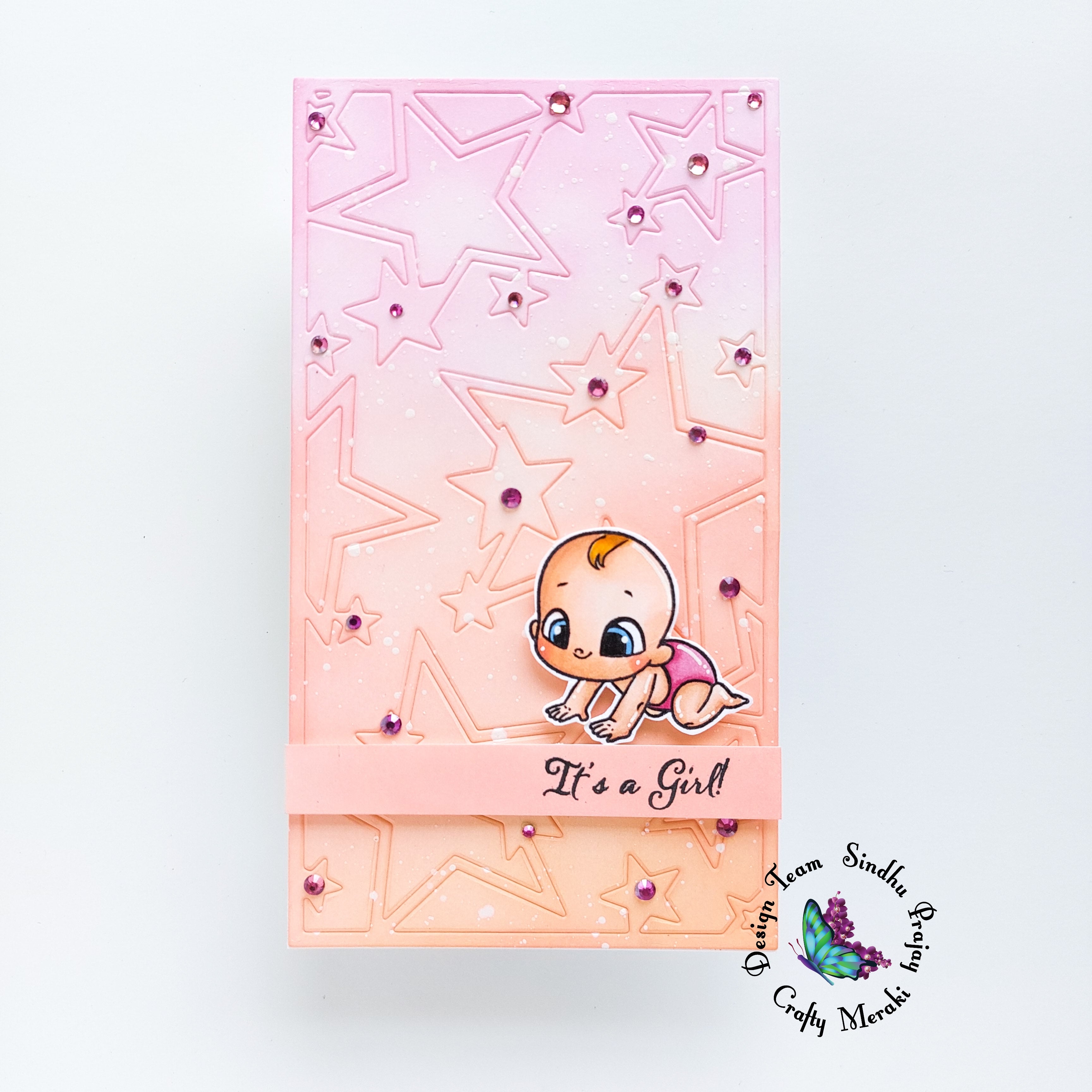 Crafty Meraki Stargazer Mini Slimline Para-Dies - Crafty Meraki