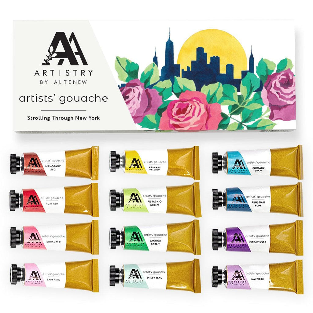 Altenew - Artists' Gouache Set - Strolling Through New York