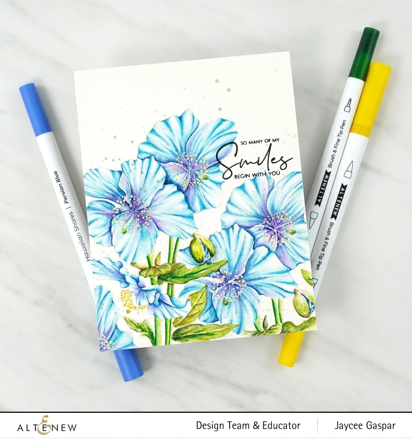 Hawaiian Shores Dual Tip Pens (Water-based)