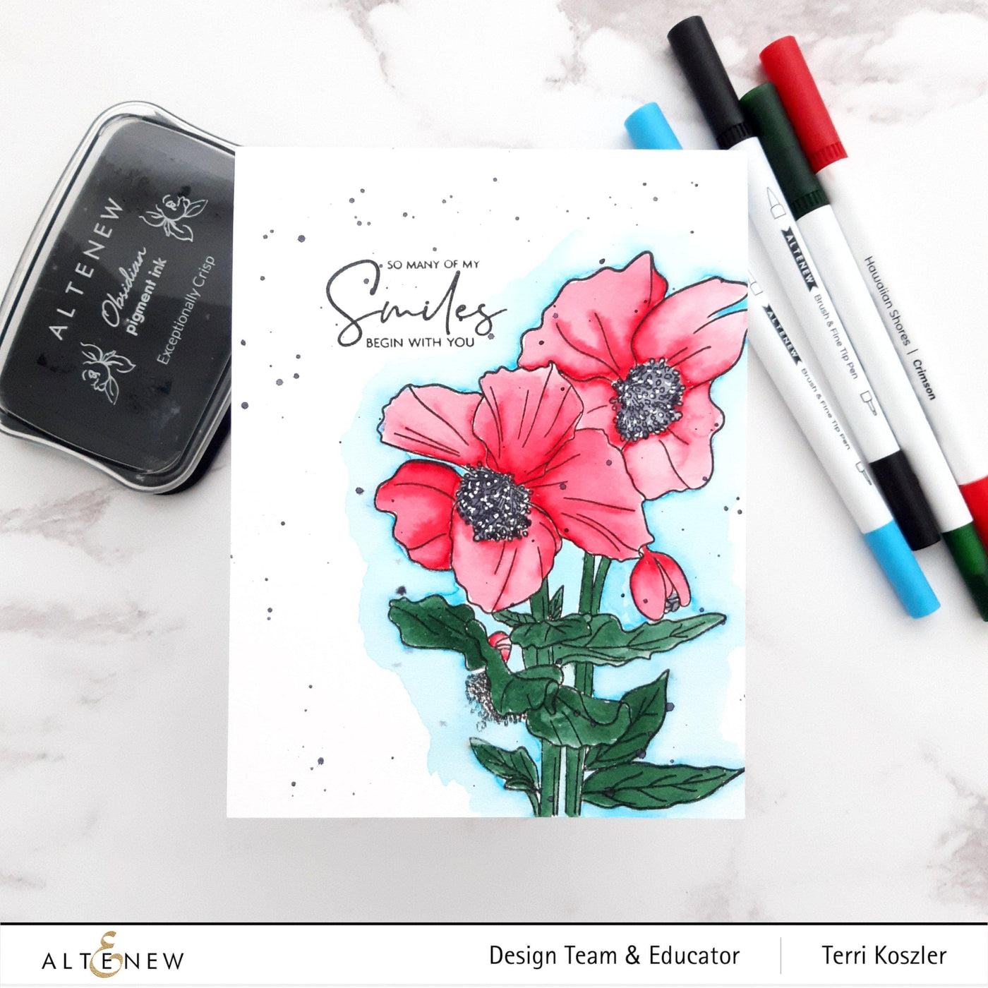 Hawaiian Shores Dual Tip Pens (Water-based)