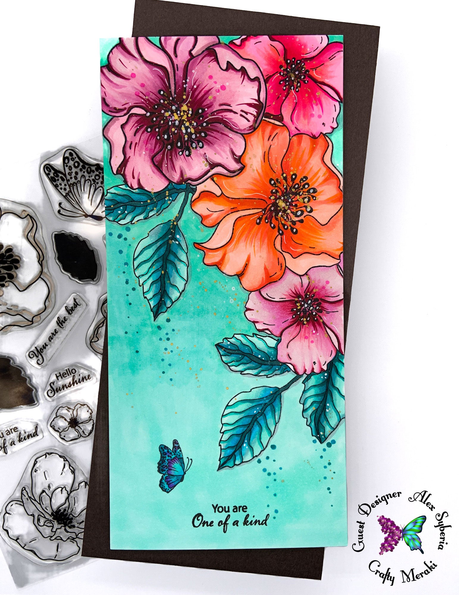 Crafty Meraki One of a Kind Clear stamp set - Crafty Meraki