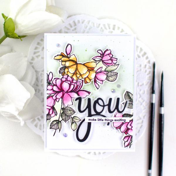 Pinkfresh Studio Sentiment Suite: You Die Set - Crafty Meraki