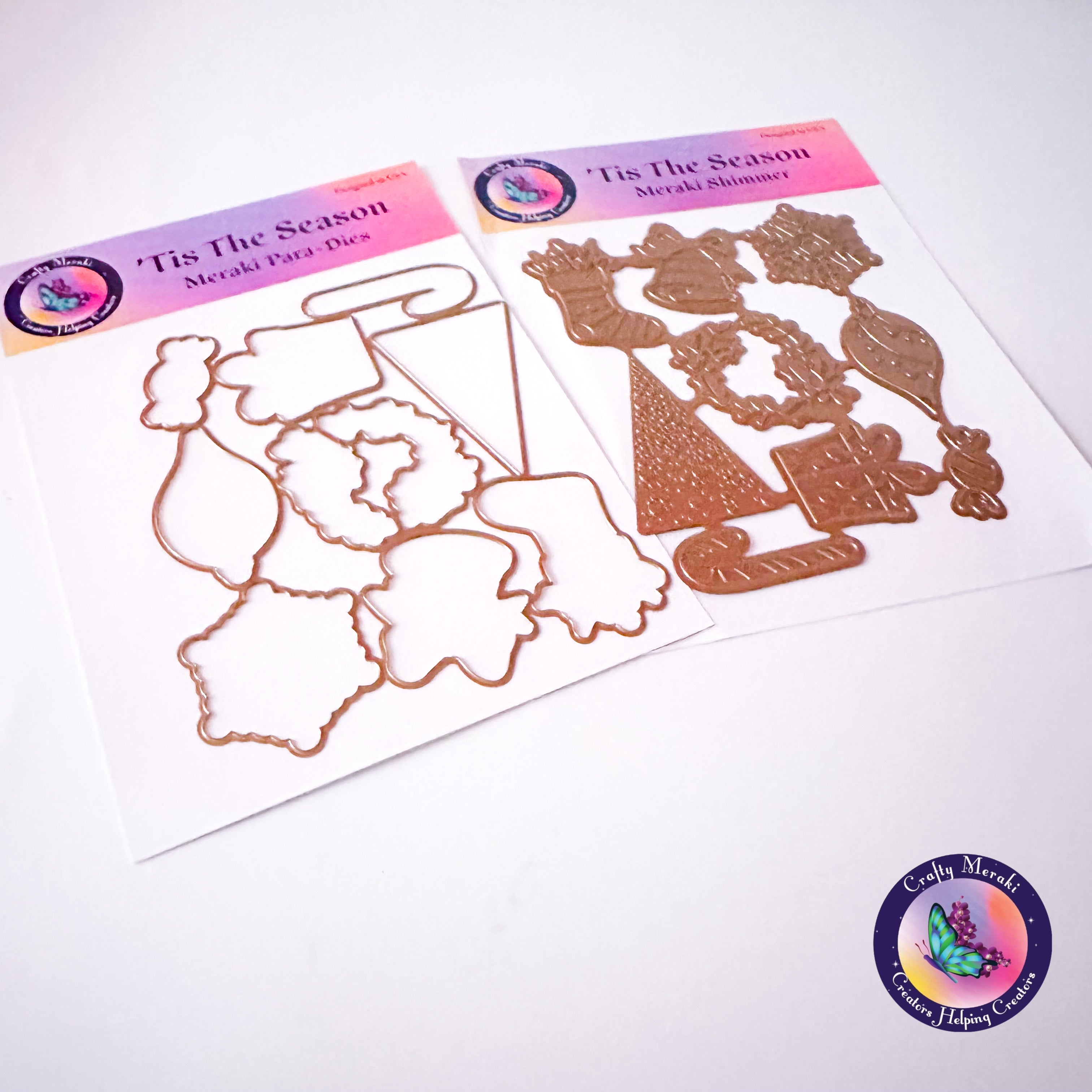 Crafty Meraki 'Tis the Season coordinating dies - Crafty Meraki