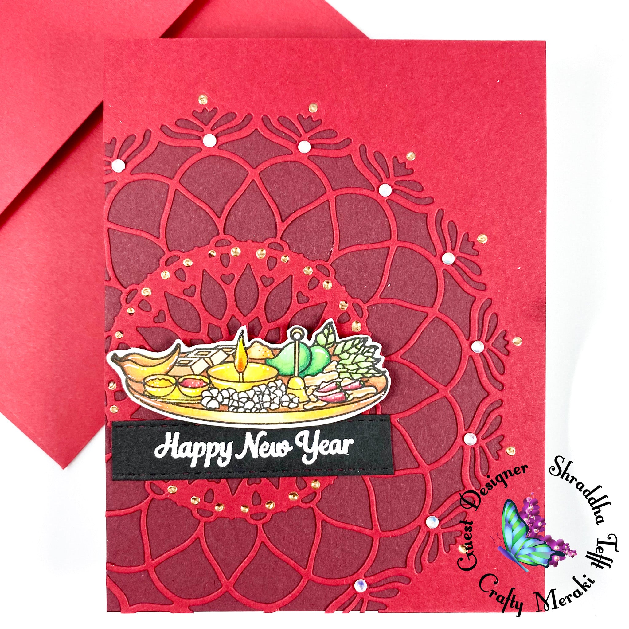 Crafty Meraki Happy Ugadi stamp set - Crafty Meraki