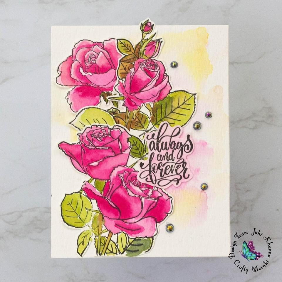 Crafty Meraki Wedding Bouquet Stamp set - Crafty Meraki