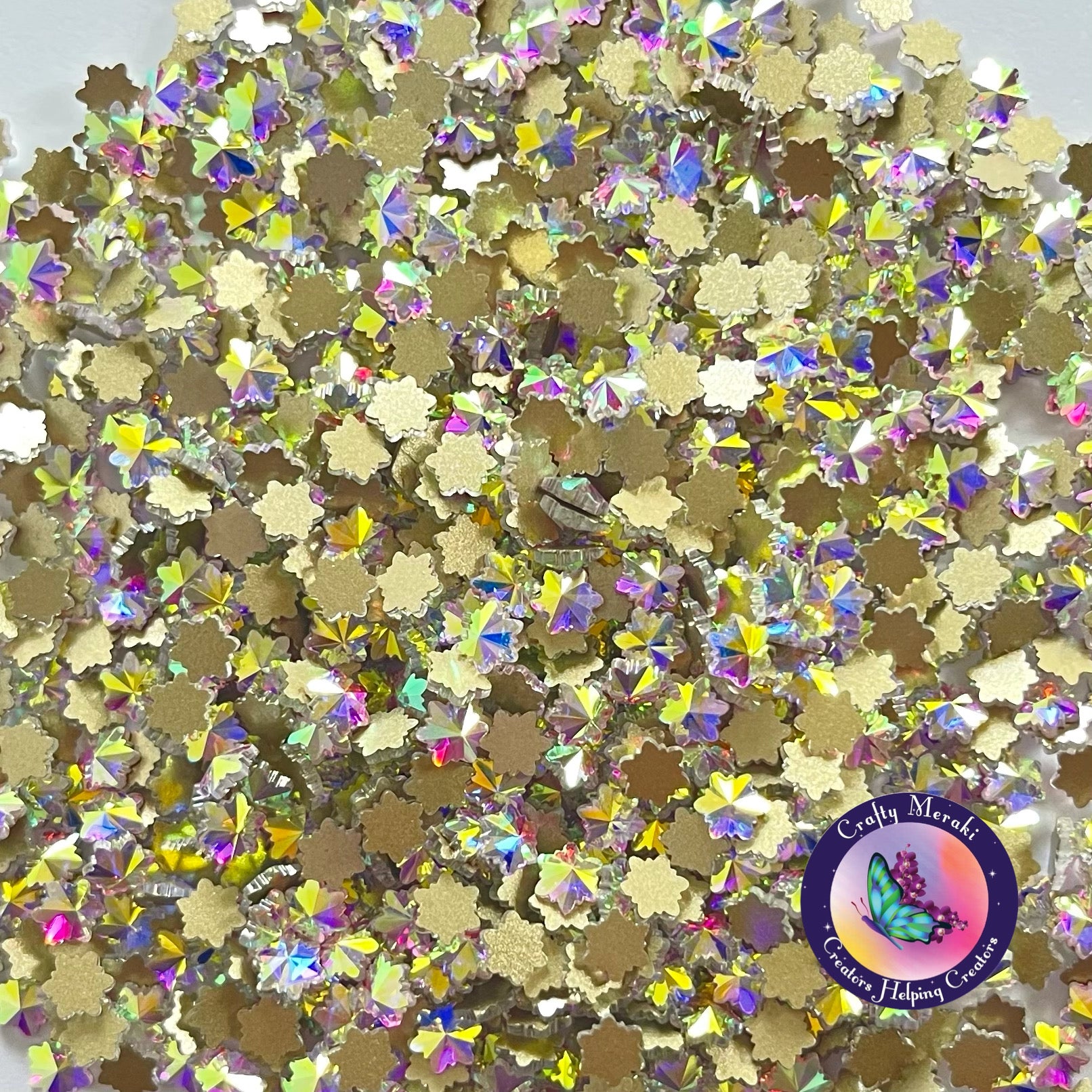 Meraki Sparkle Snowflake - Crafty Meraki