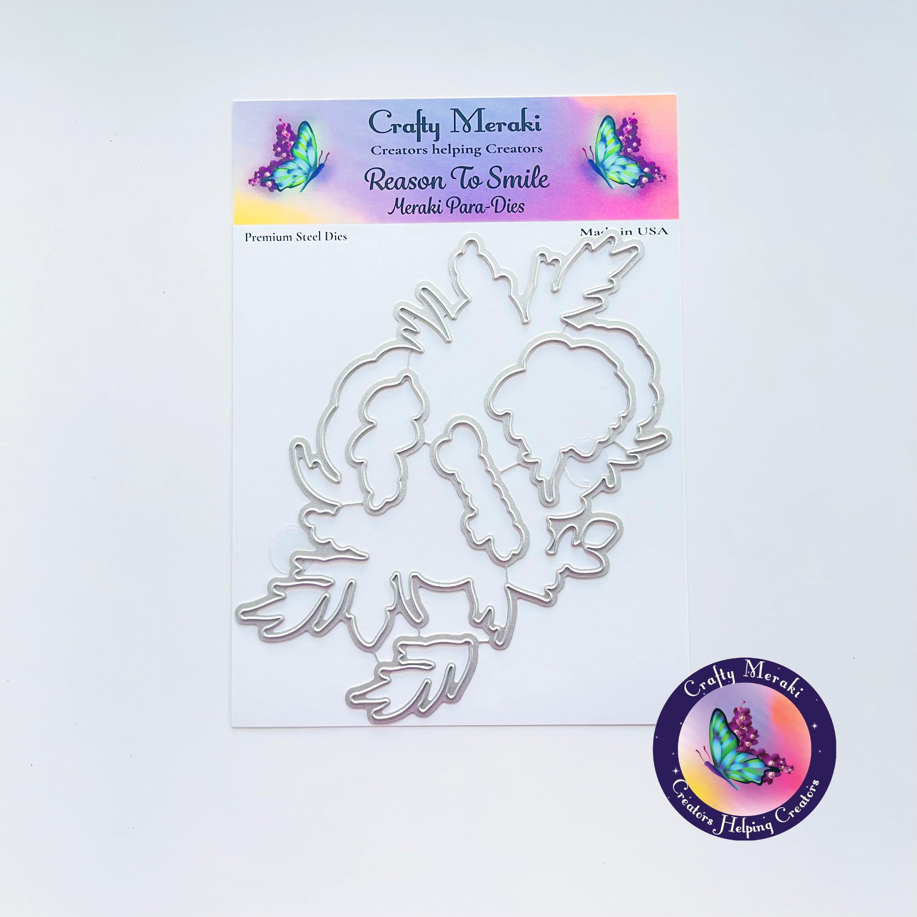 Crafty Meraki Reason to Smile Meraki Para-Dies - Crafty Meraki