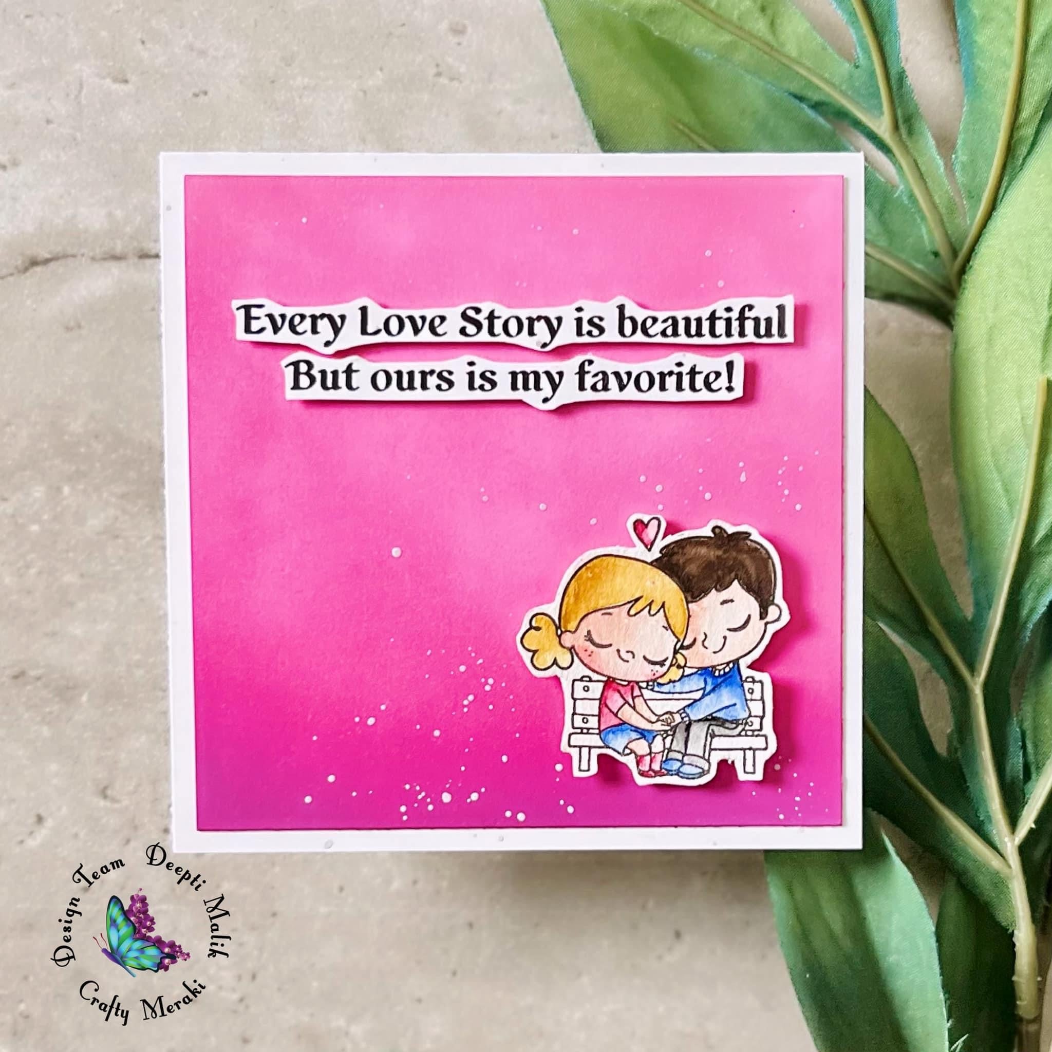 Crafty Meraki Love Story stamp set - Crafty Meraki