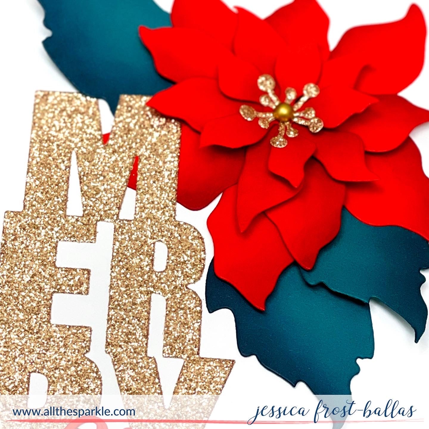 Crafty Meraki Christmas Flower Layering die - Crafty Meraki