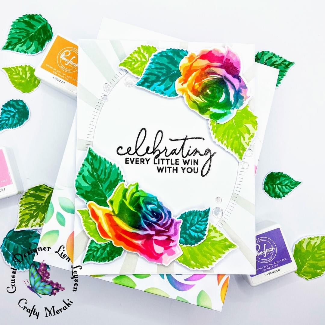 Crafty Meraki Rose Garden Stamp set - Crafty Meraki