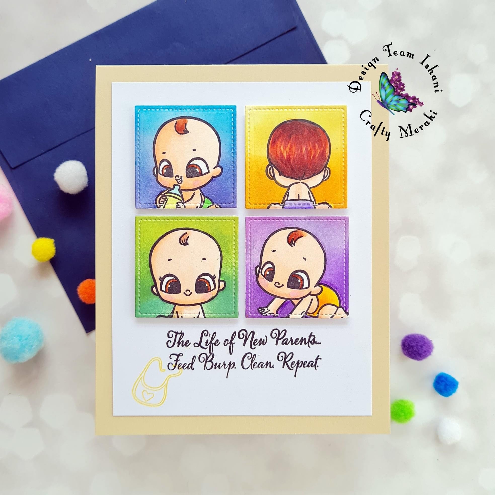 Crafty Meraki Oh Baby Stamp set - Crafty Meraki