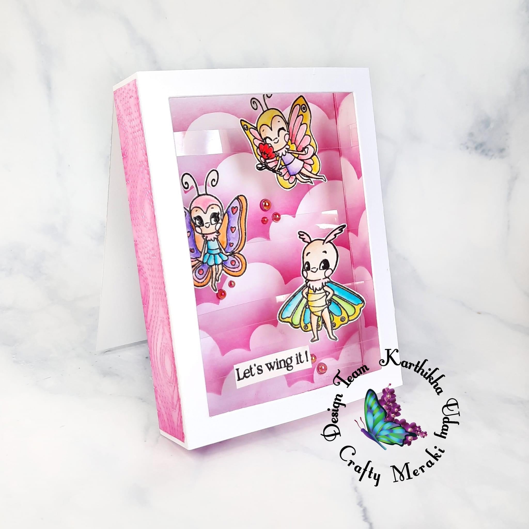 Crafty Meraki Wingman Stamp set - Crafty Meraki