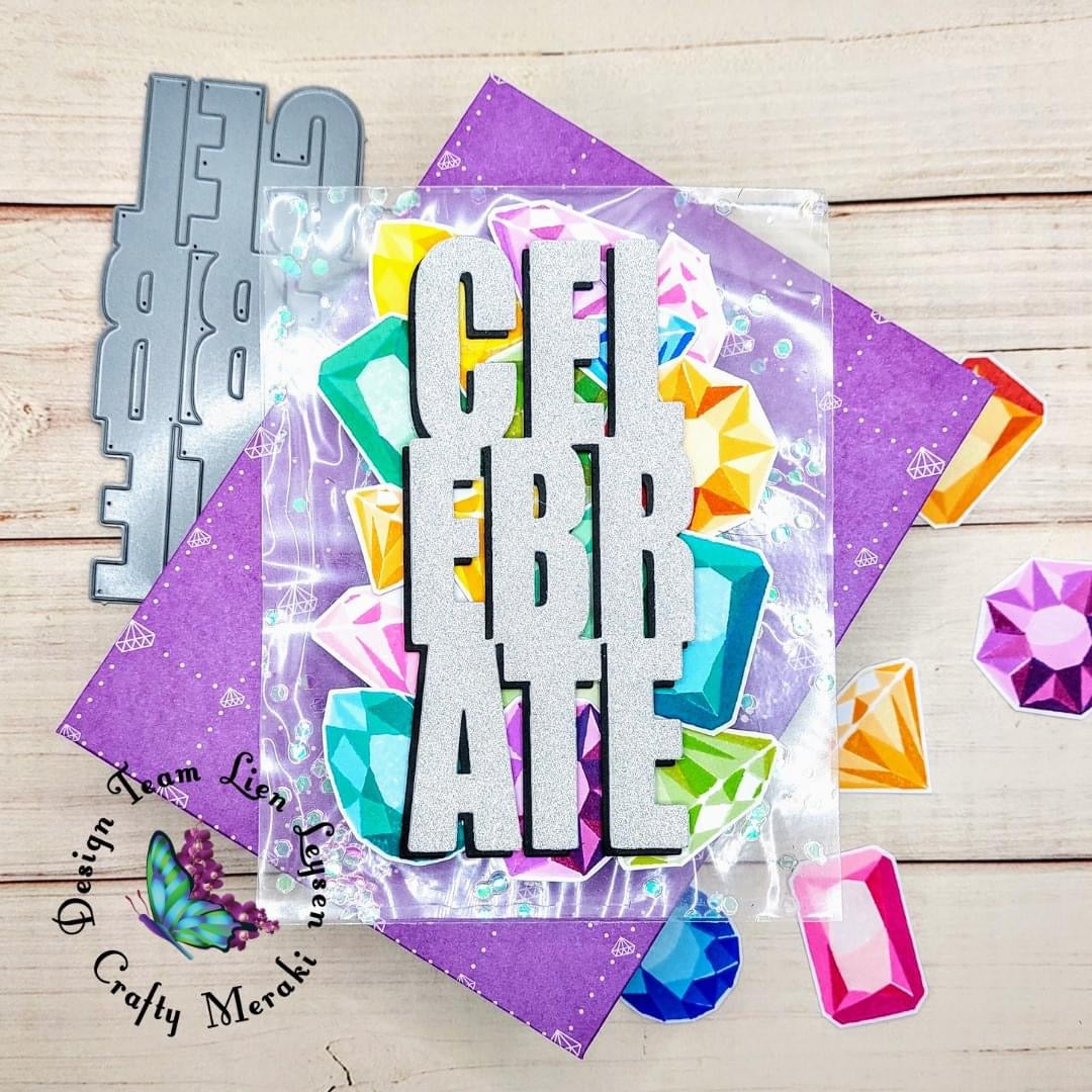 Crafty Meraki All the Sparkle Layering stamp set - Crafty Meraki