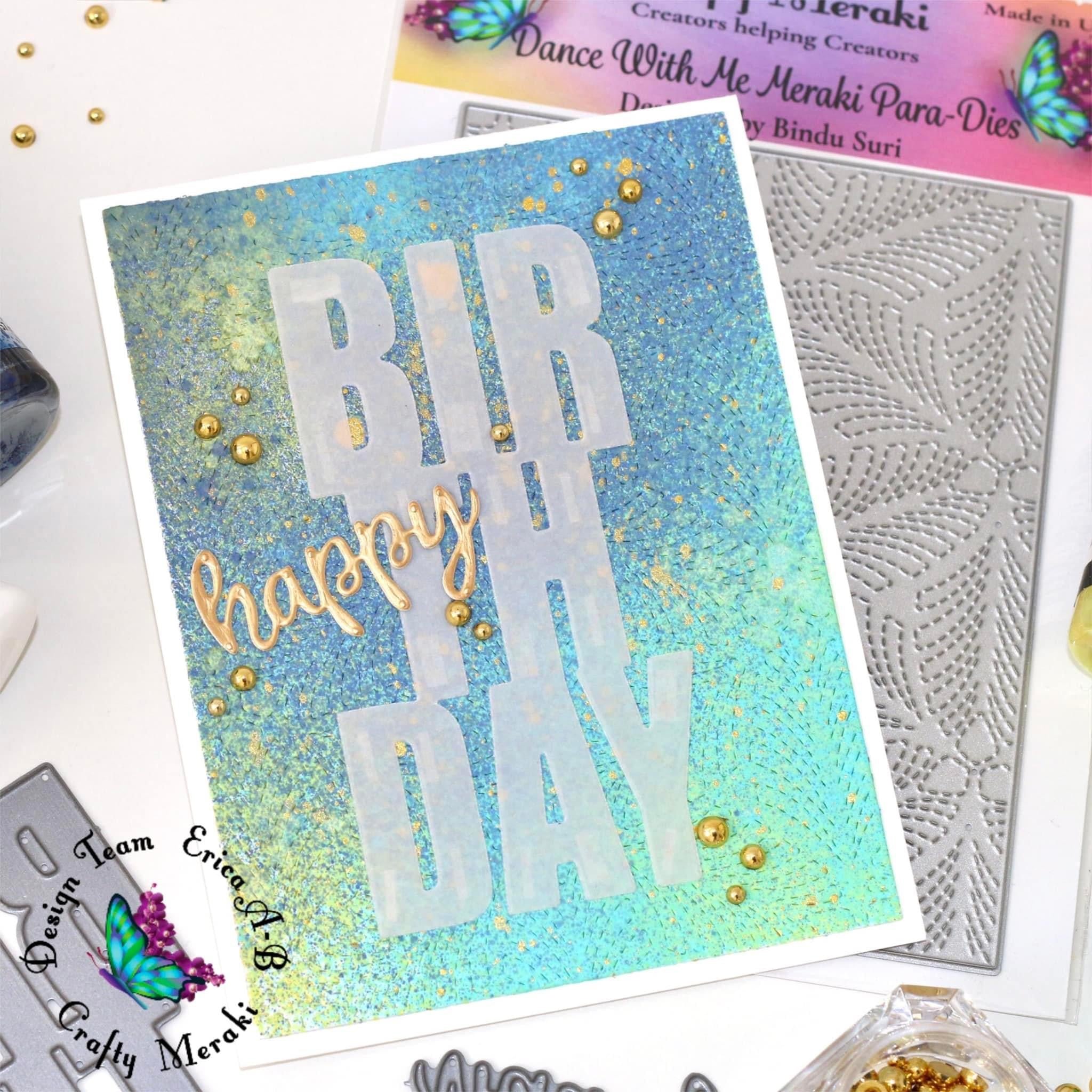 Crafty Meraki Dance With Me Background Para-Dies - Crafty Meraki