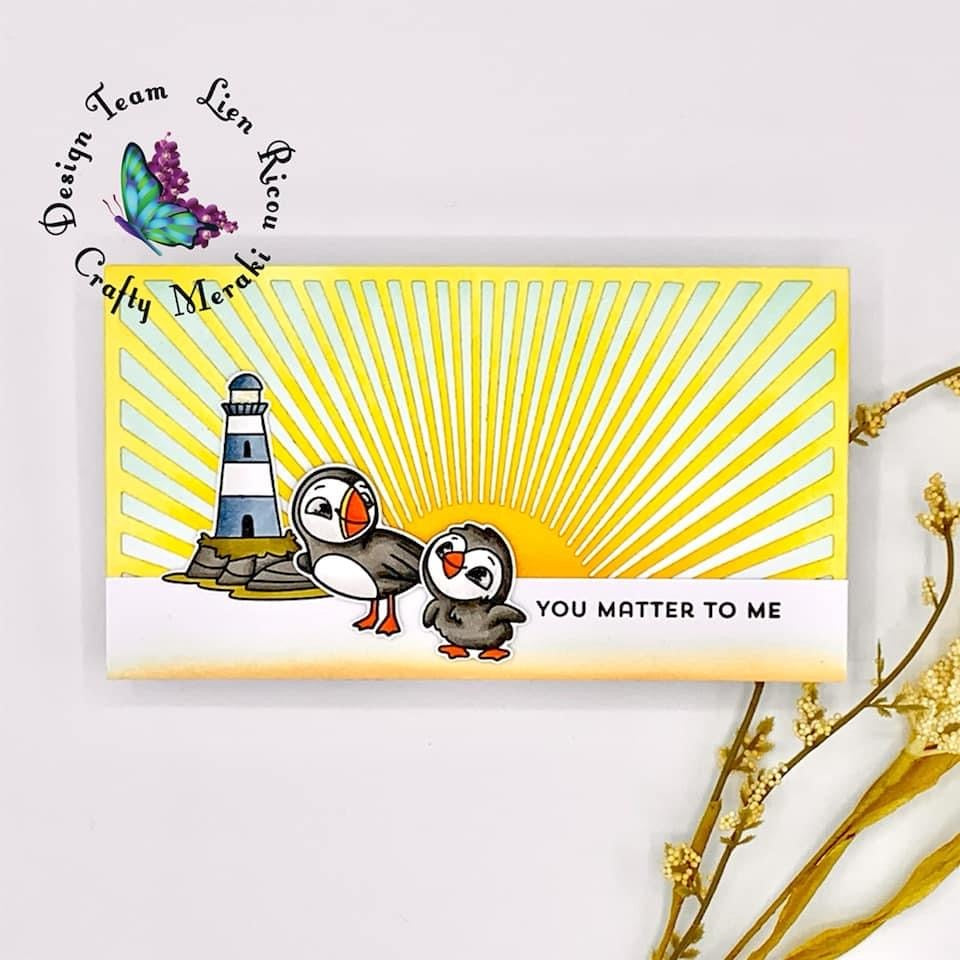 Crafty Meraki Puff To The Beach stamp set - Crafty Meraki