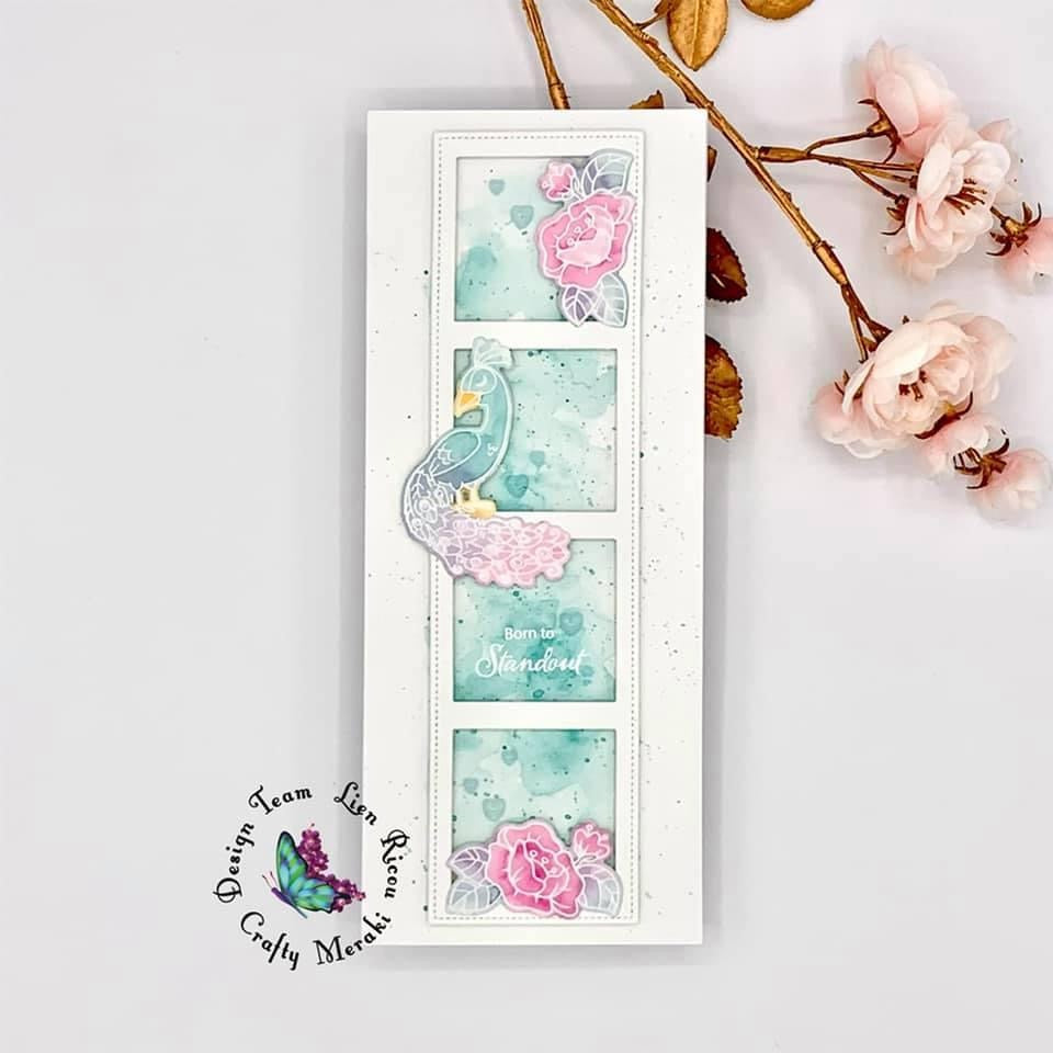 Crafty Meraki Dance in The Rain Stamp set - Crafty Meraki