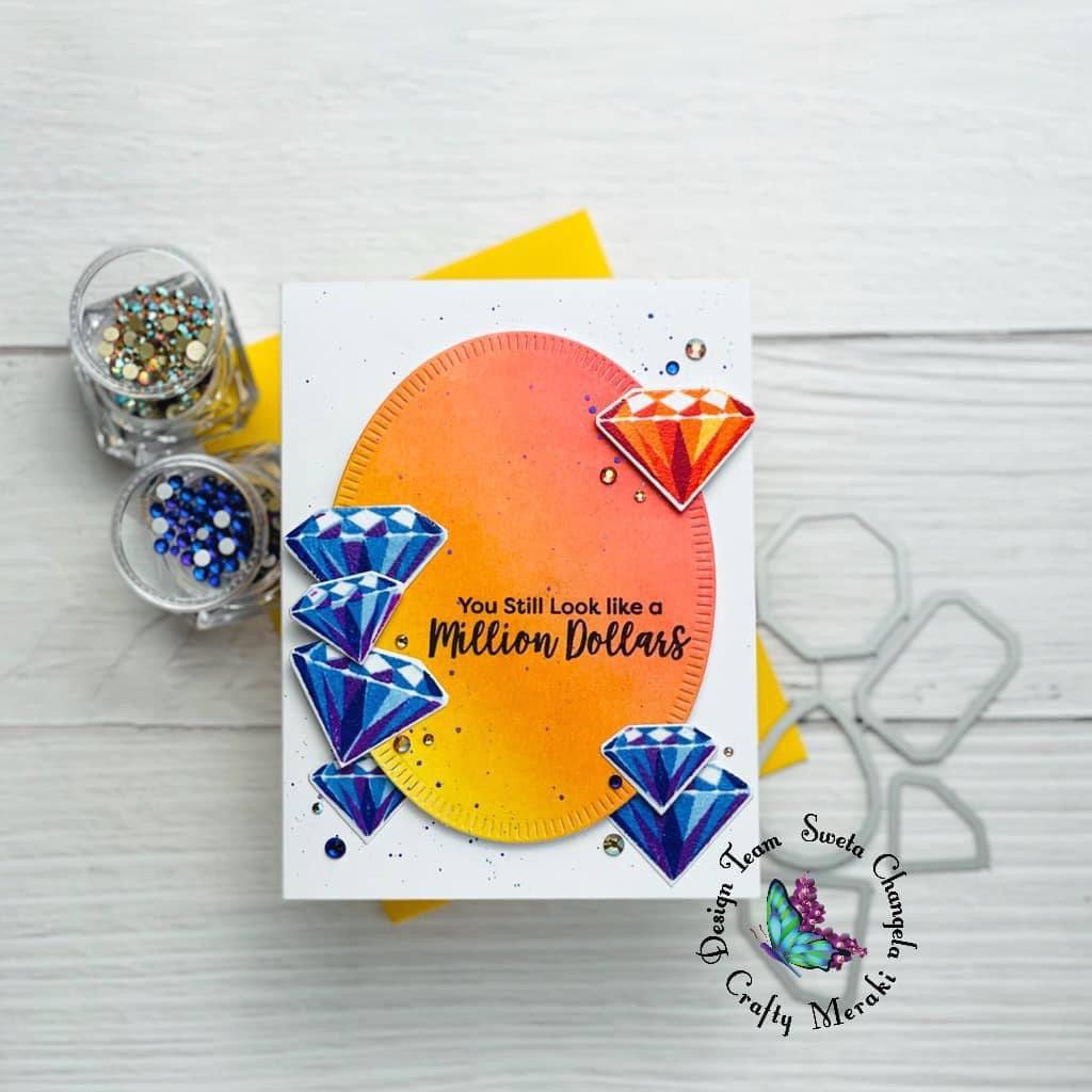 Crafty Meraki All the Sparkle Layering stamp set - Crafty Meraki