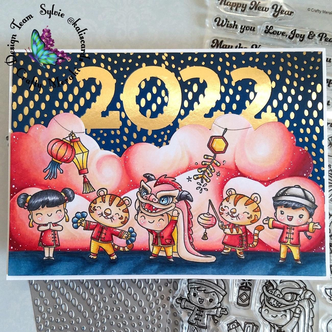 Crafty Meraki Year of the Tiger stamp set - Crafty Meraki