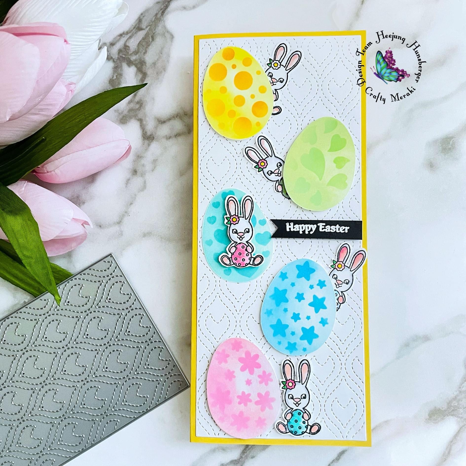 Crafty Meraki Egg Hunt Stencil - Crafty Meraki