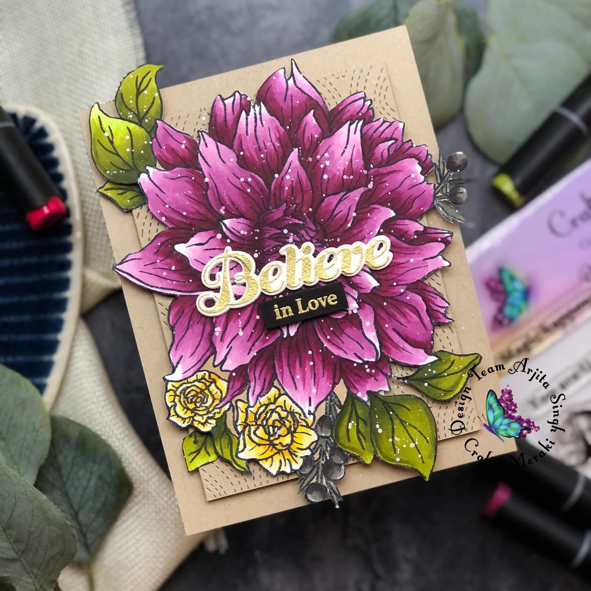 Crafty Meraki Believe in Miracles Stamp set - Crafty Meraki