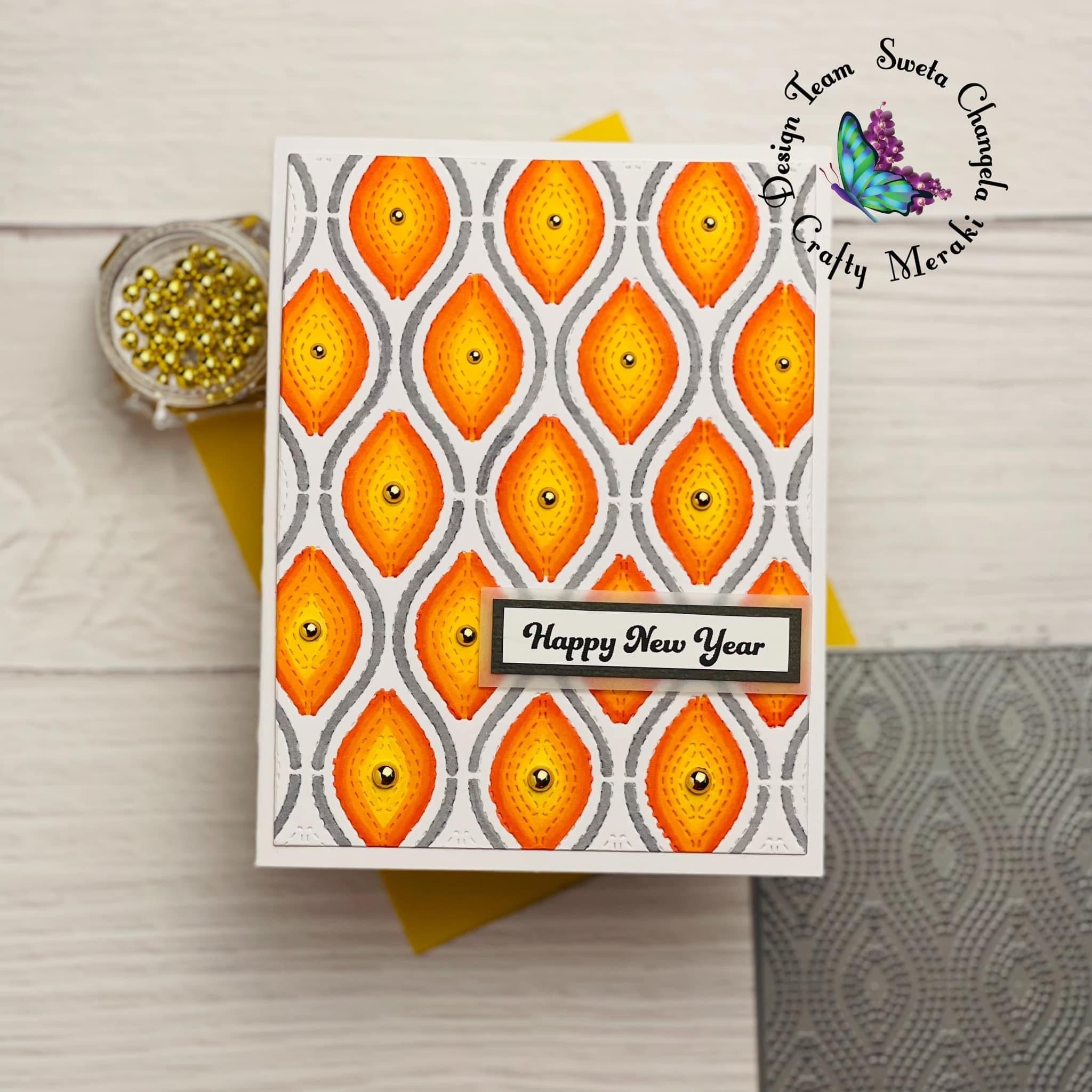 Crafty Meraki Dancing Feathers Background A2 - Crafty Meraki