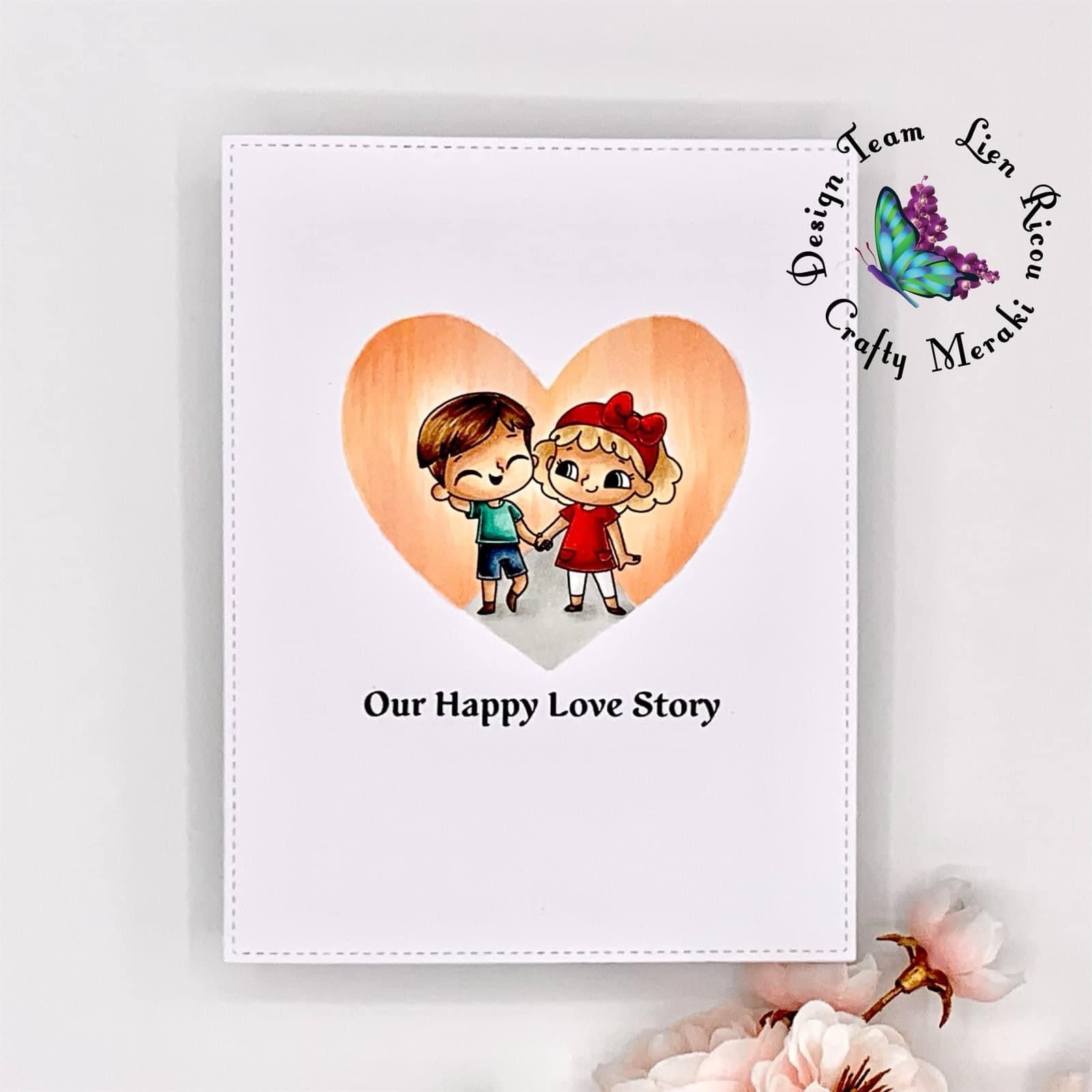 Crafty Meraki Love Story stamp set - Crafty Meraki