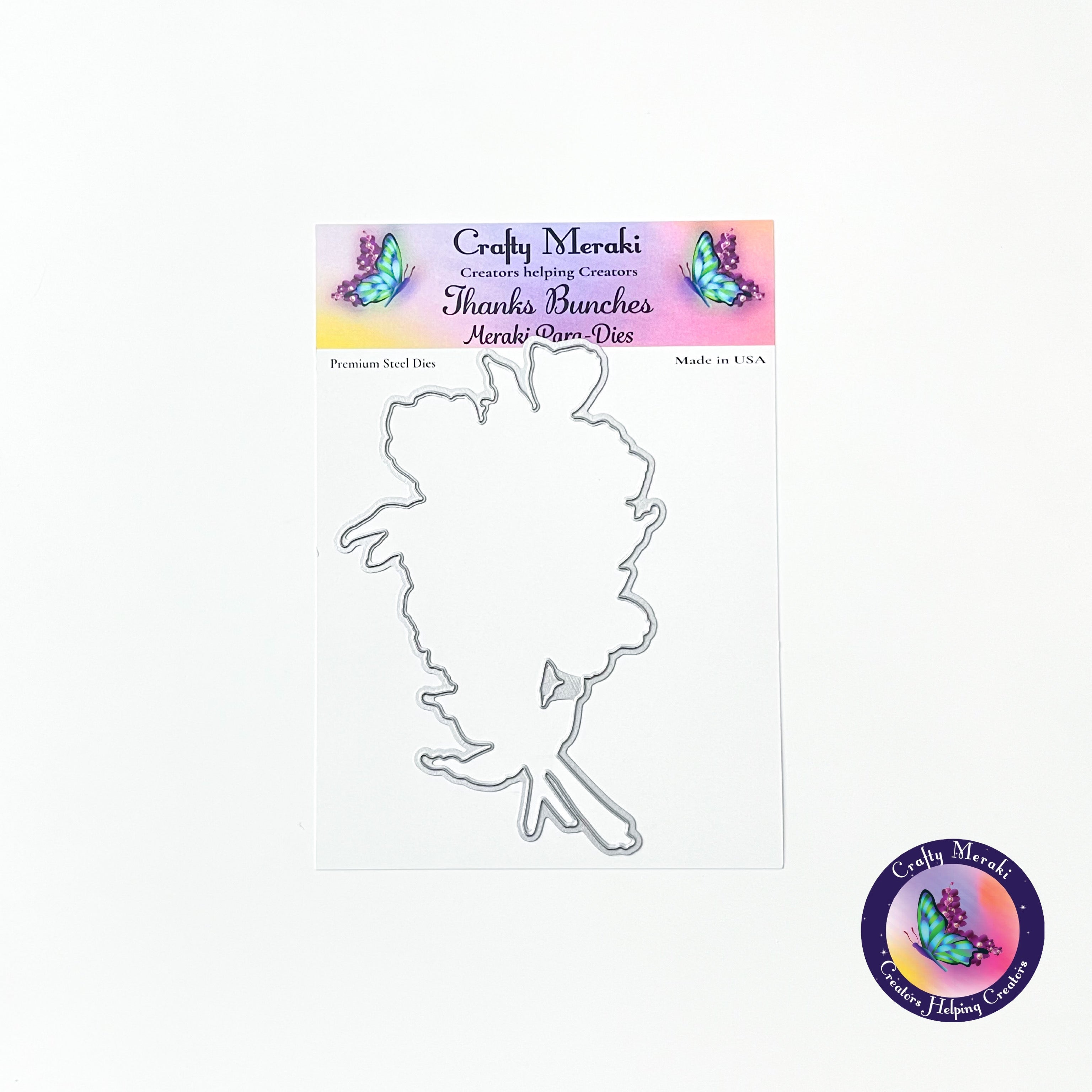 Crafty Meraki Thanks Bunches Coordinating Dies - Crafty Meraki