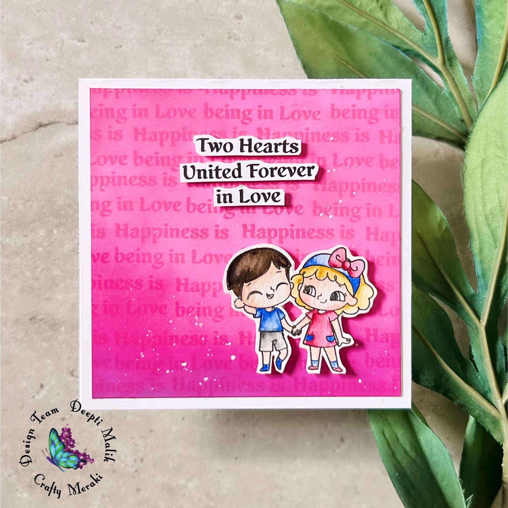 Crafty Meraki Love Story stamp set - Crafty Meraki