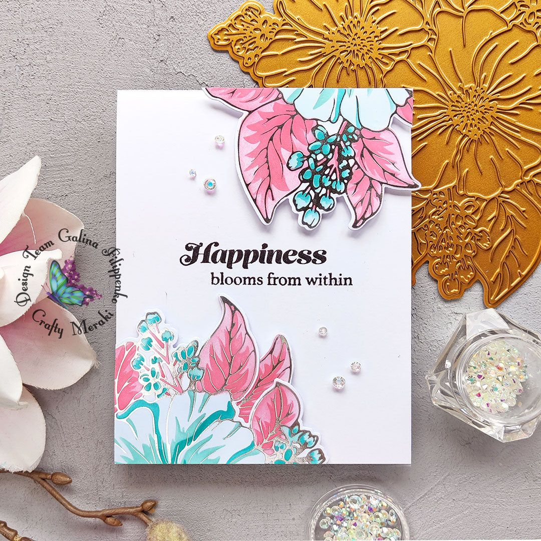 Crafty Meraki Love Forever Hot Foil Plate - Crafty Meraki