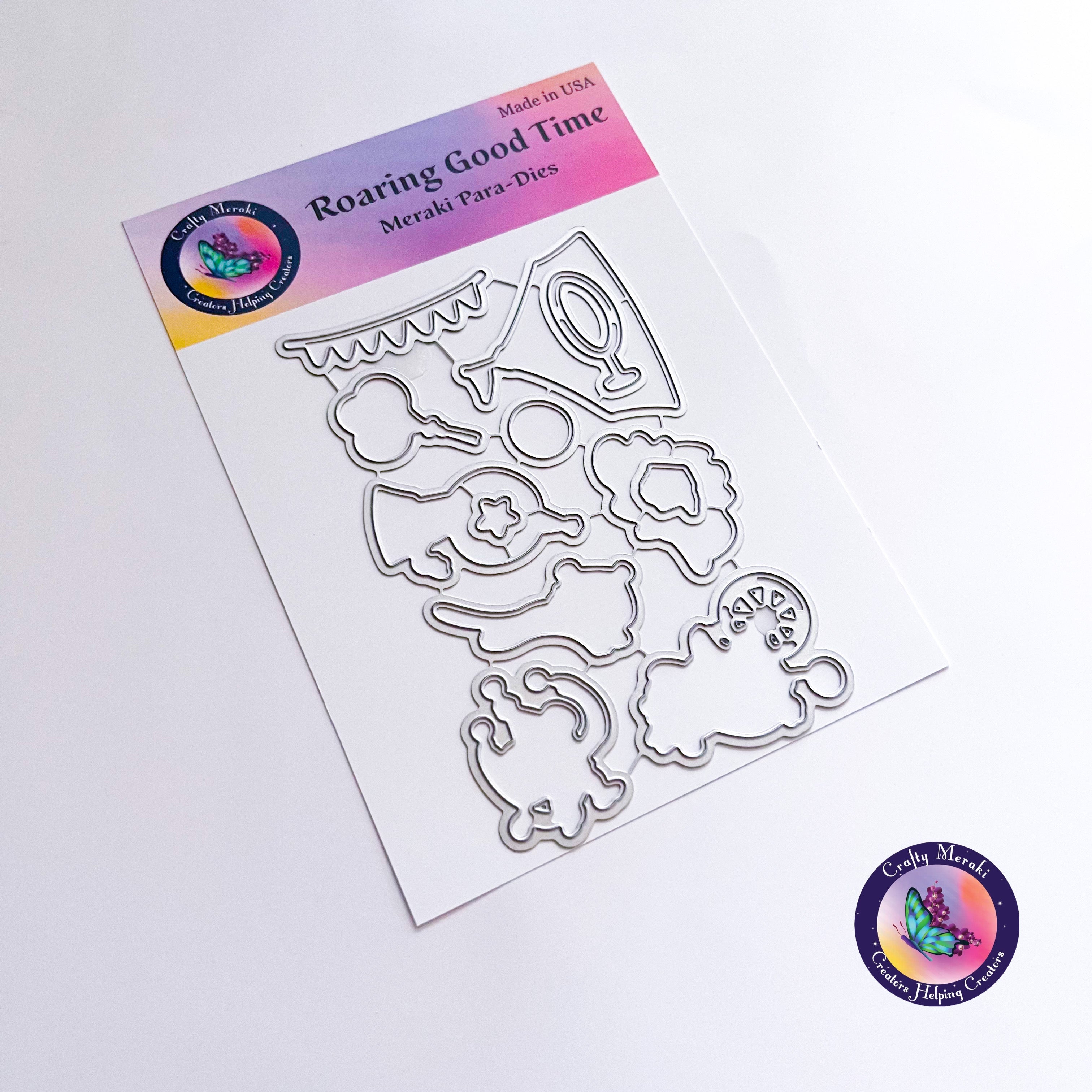 Crafty Meraki Roaring Good time coordinating dies - Crafty Meraki