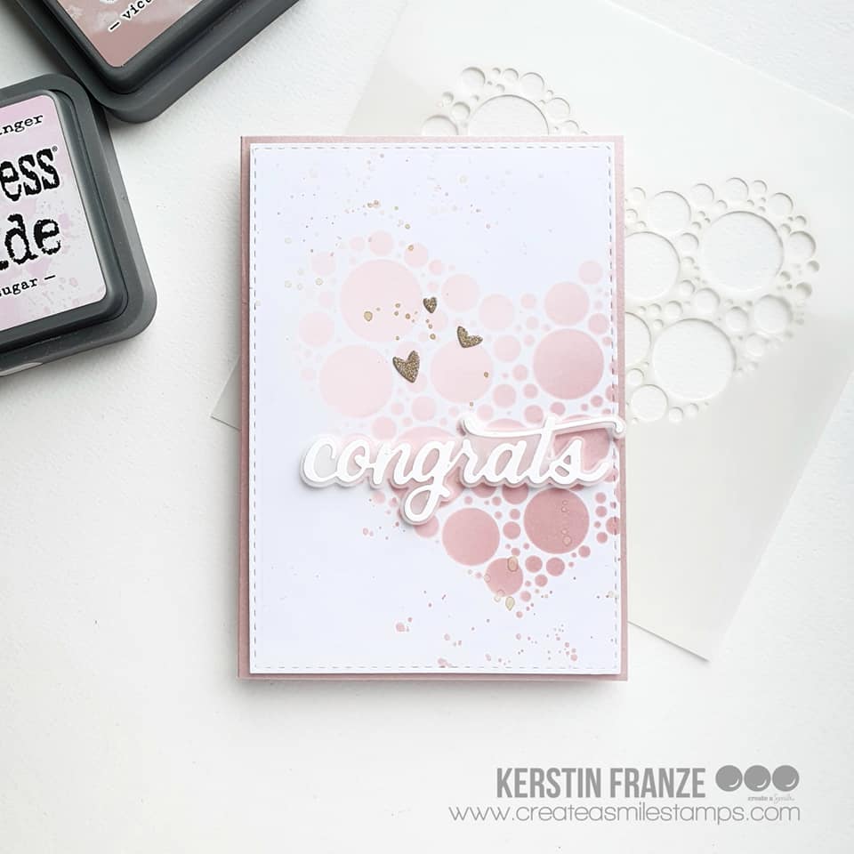 Create A Smile Bubble Heart - Crafty Meraki