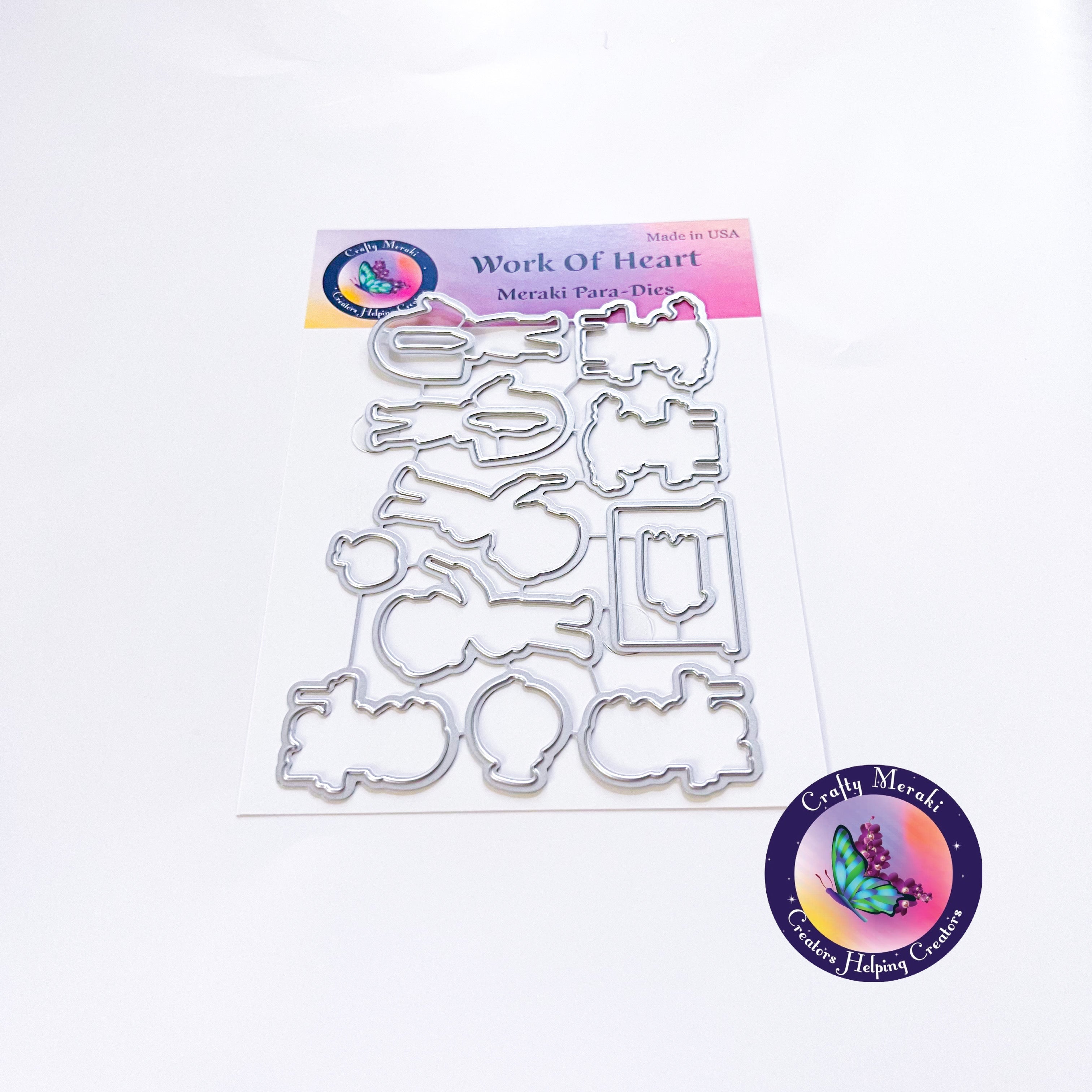 Crafty Meraki Work Of Heart Coordinating Meraki Para-dies - Crafty Meraki