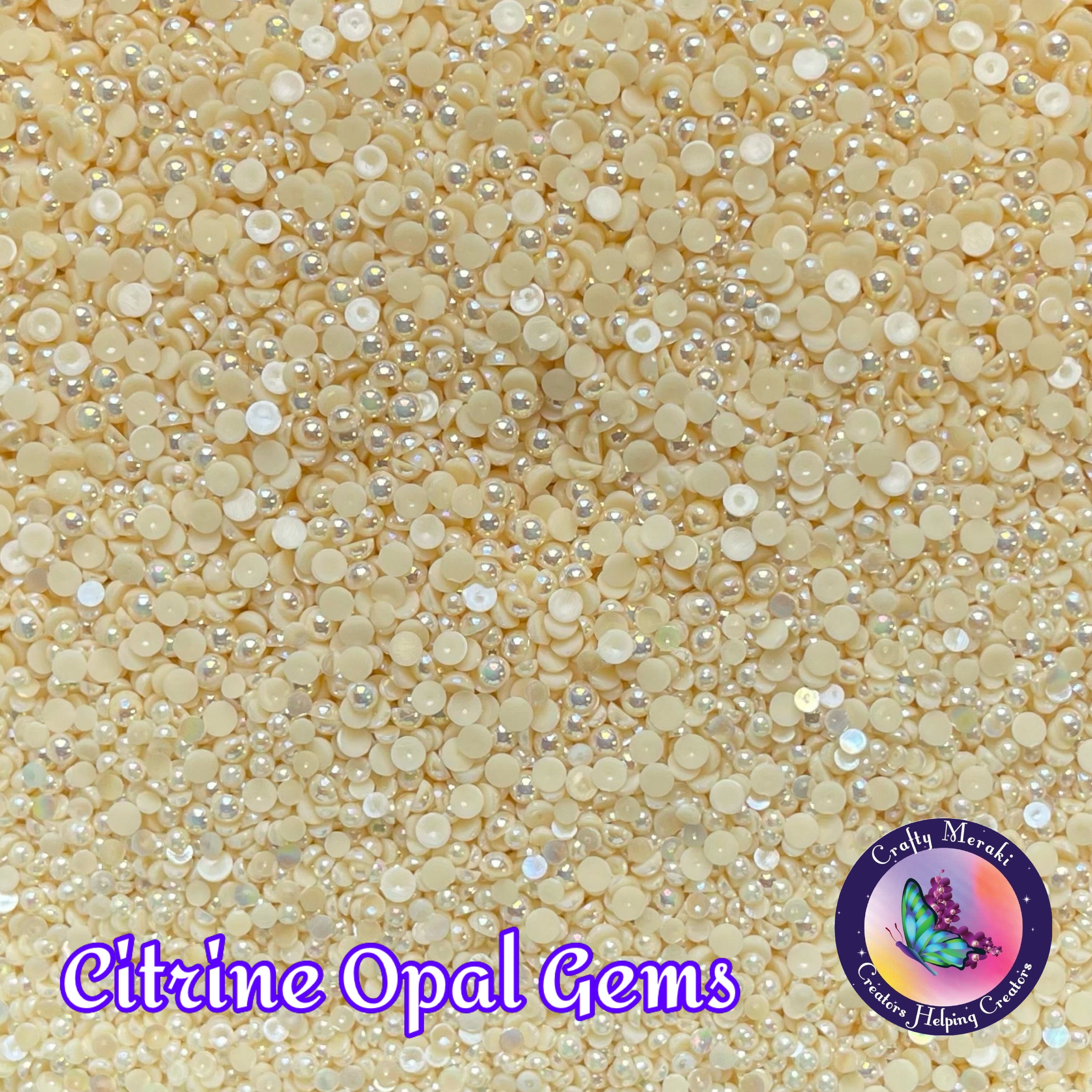 Meraki Citrine Opal Gems - Crafty Meraki