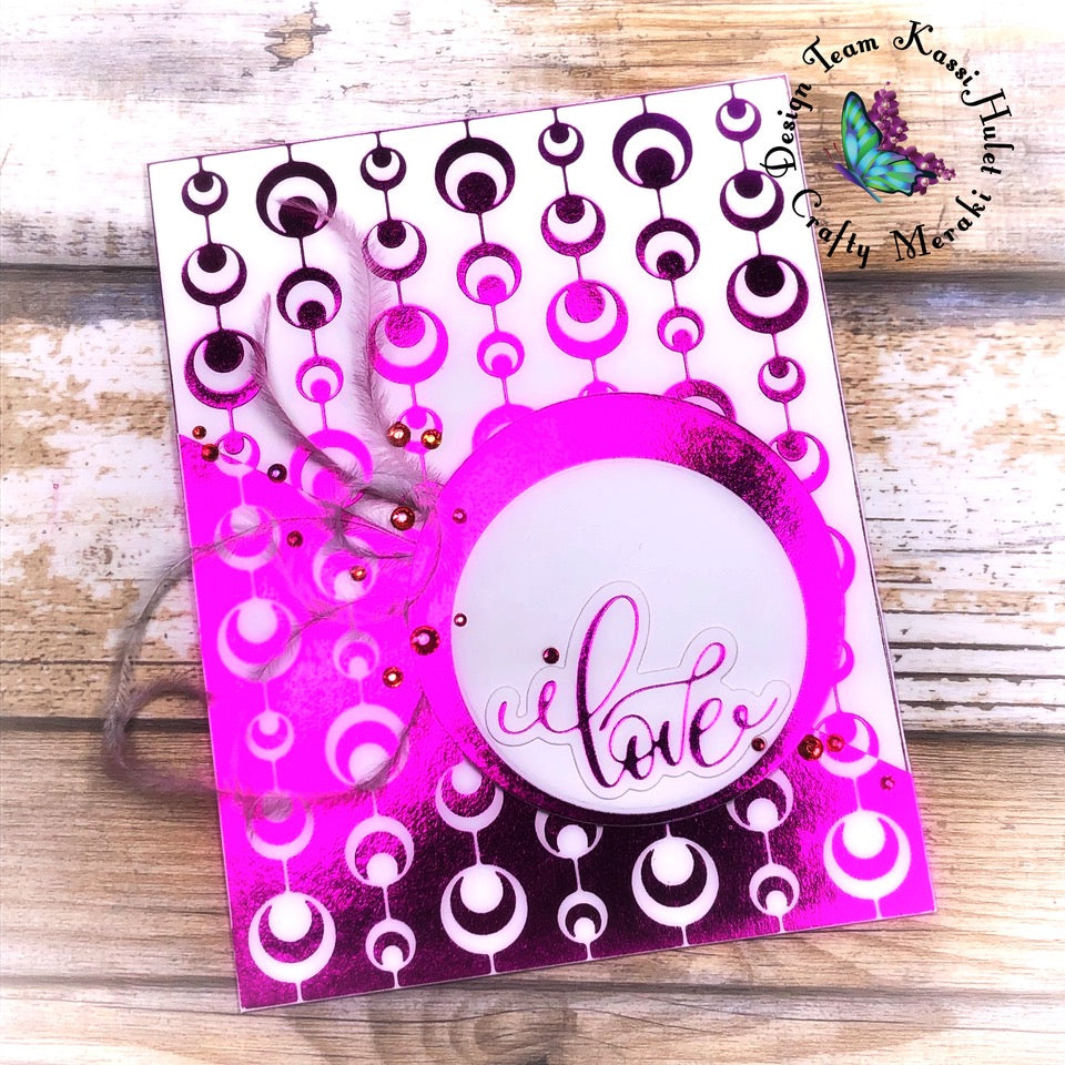 Crafty Meraki Eccentric Circles Hot Foil - Crafty Meraki