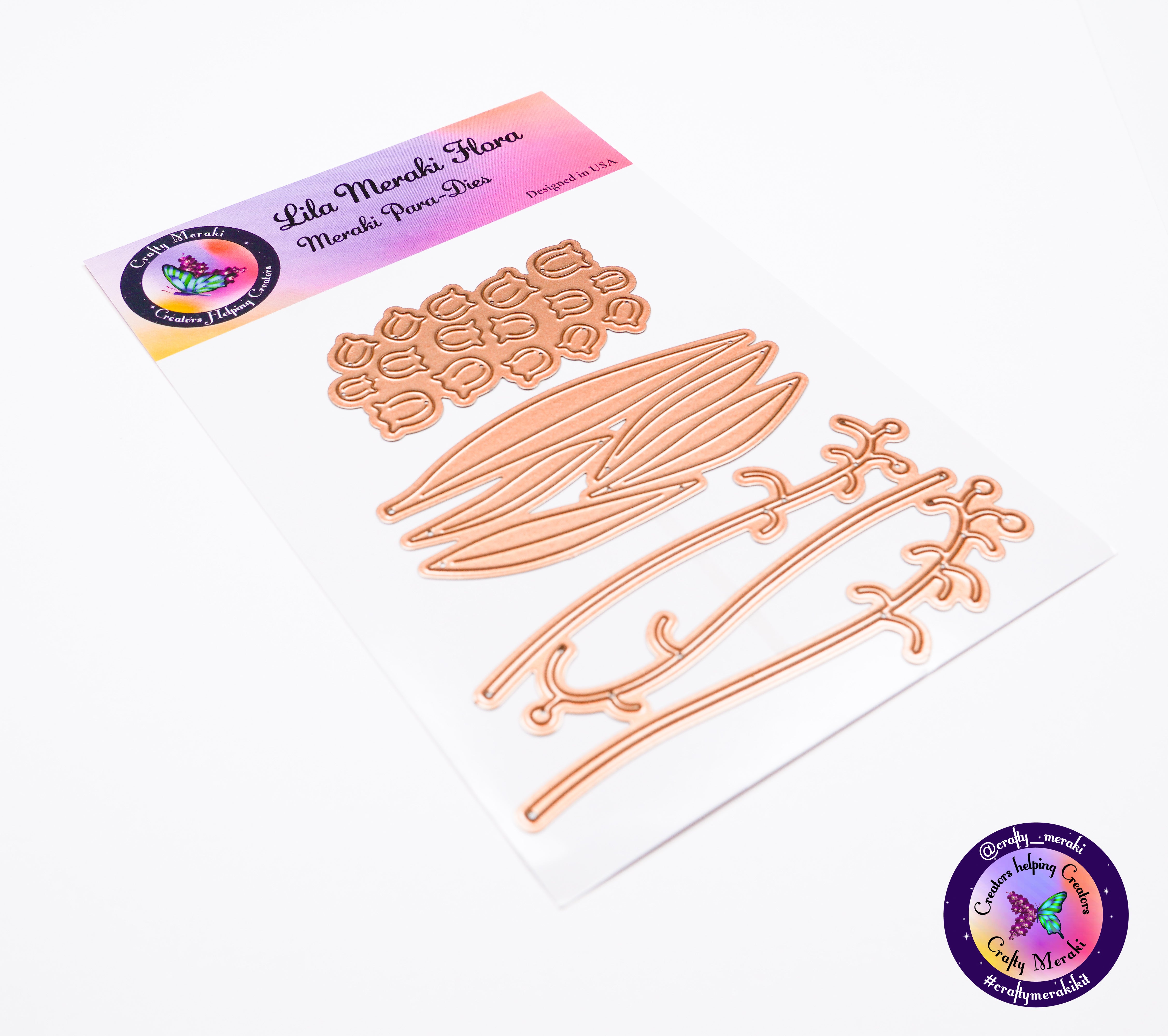 Lila Meraki Flora Para-Dies - Crafty Meraki
