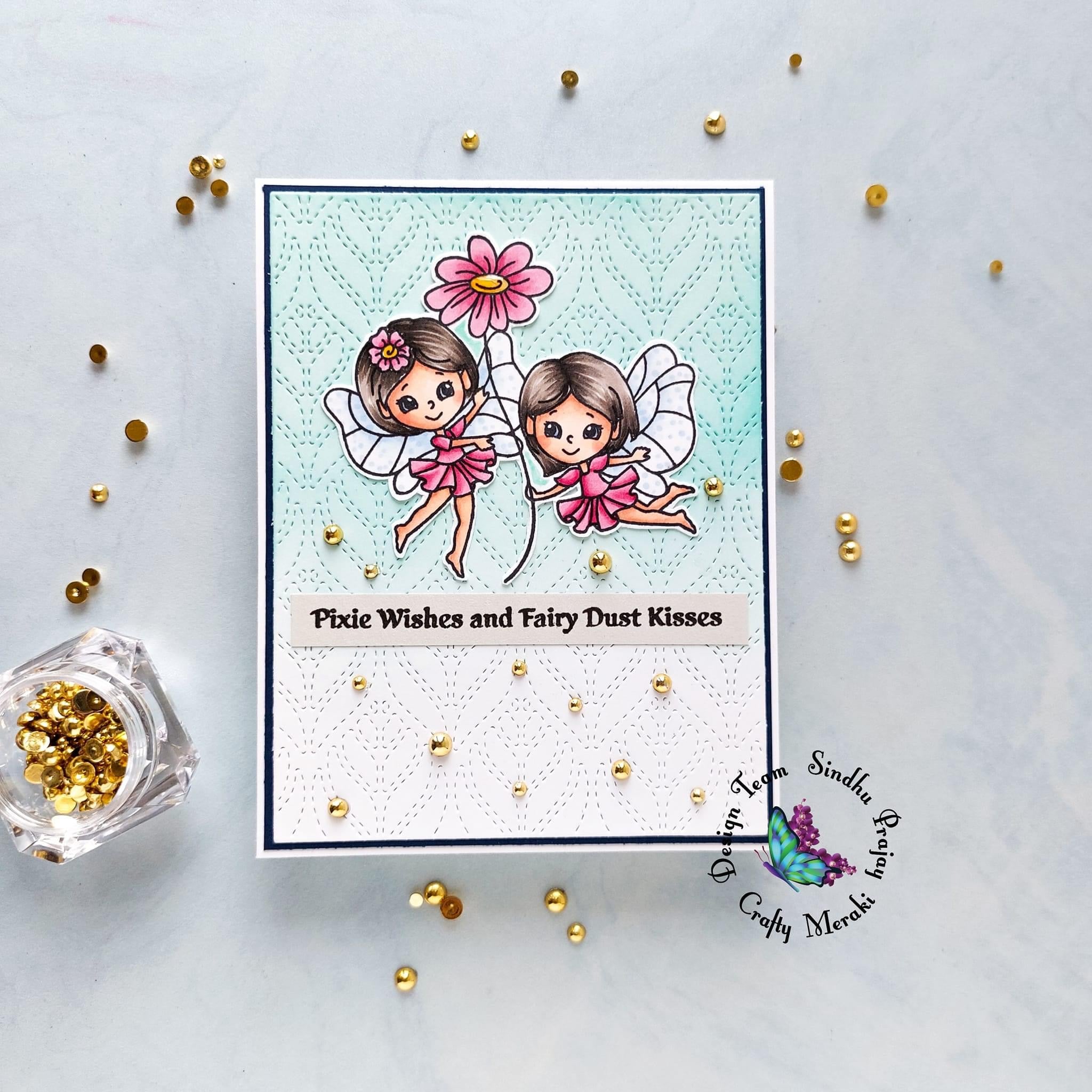 Crafty Meraki Born To Sparkle Stamp set - Crafty Meraki