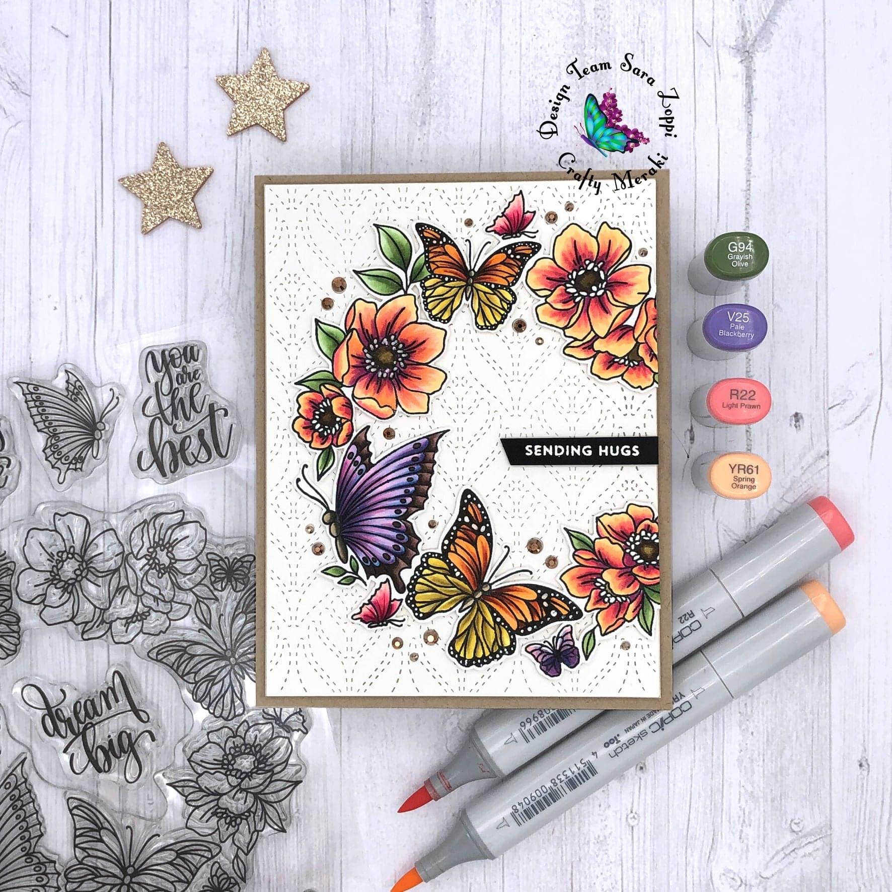 Crafty Meraki Amazing Blooms Stamp set