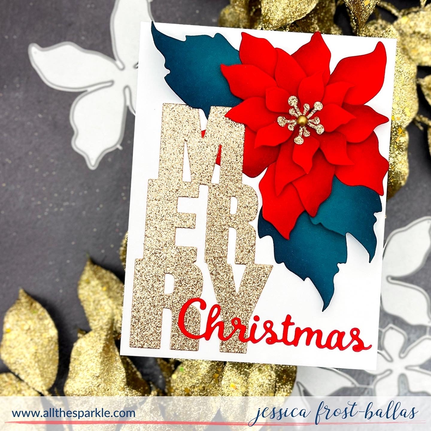 Crafty Meraki Christmas Flower Layering die - Crafty Meraki