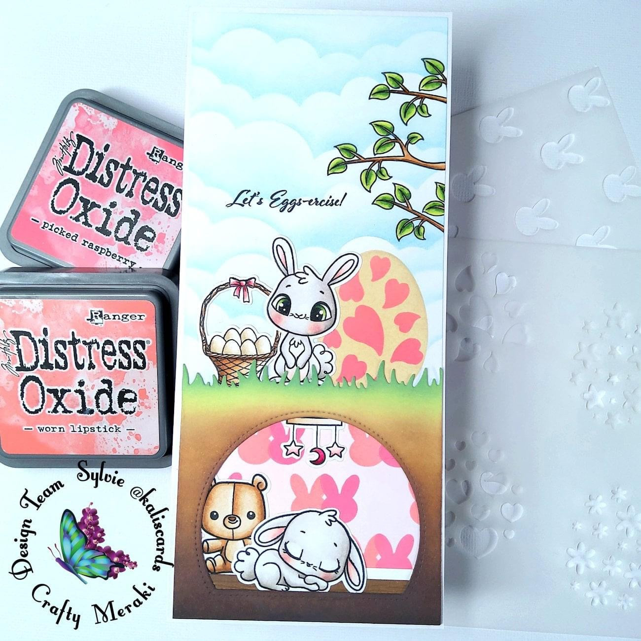 Crafty Meraki Egg Hunt Stencil - Crafty Meraki