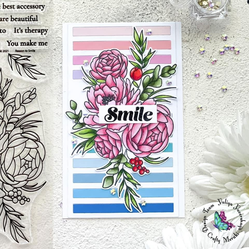Crafty Meraki Reason to Smile stamp set - Crafty Meraki