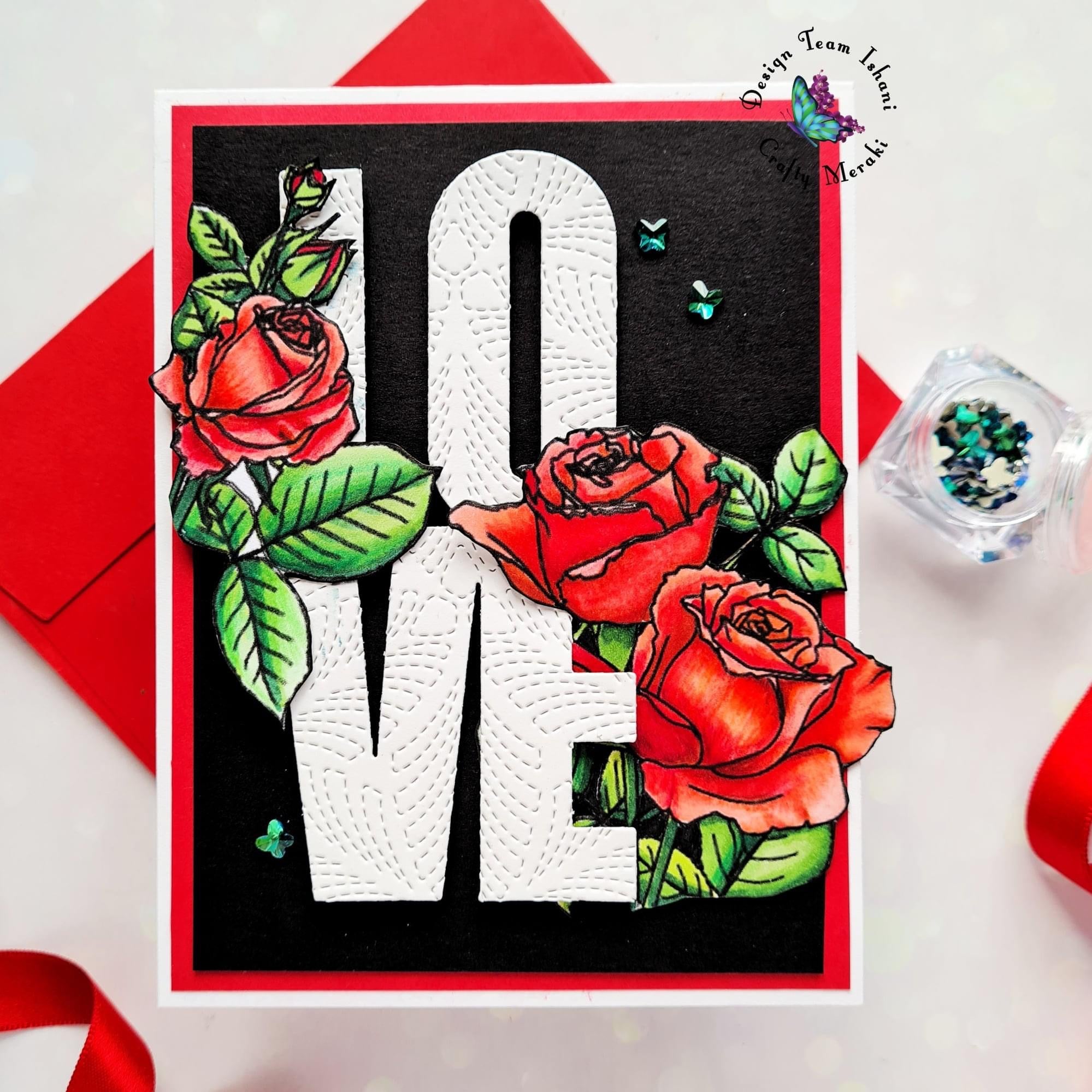 Crafty Meraki Wedding Bouquet Stamp set - Crafty Meraki