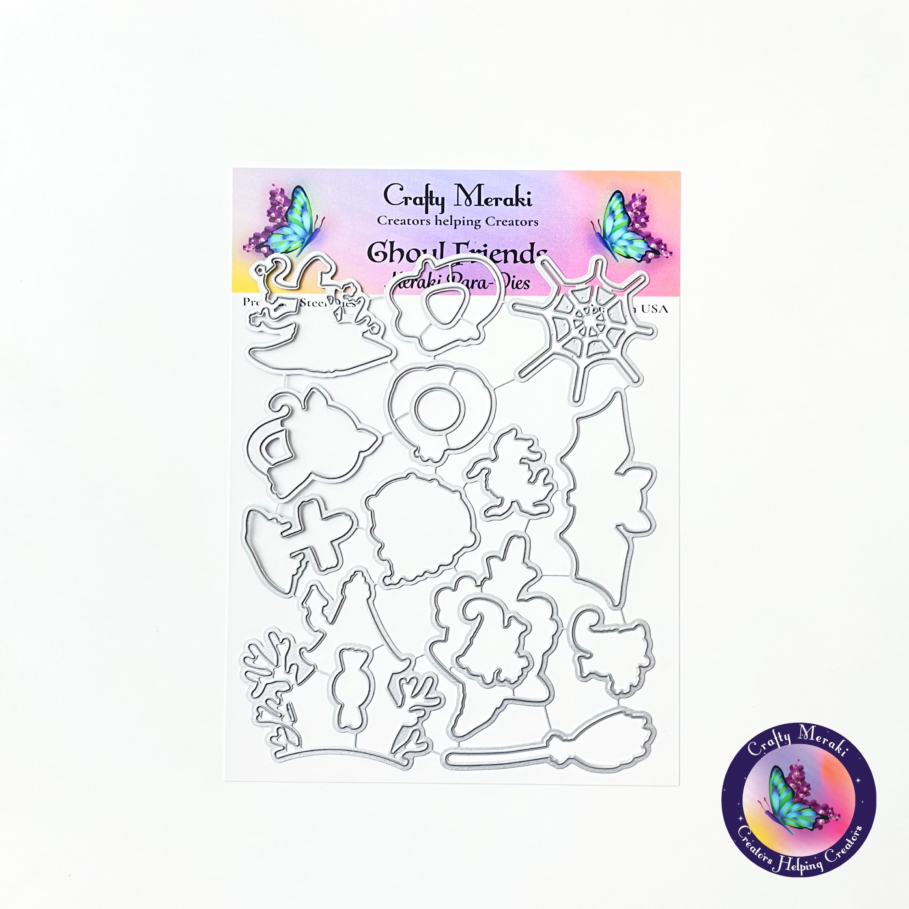 Crafty Meraki Ghoul Friends Coordinating Dies - Crafty Meraki