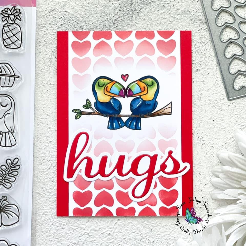 Crafty Meraki Tou The Tropics stamp set - Crafty Meraki