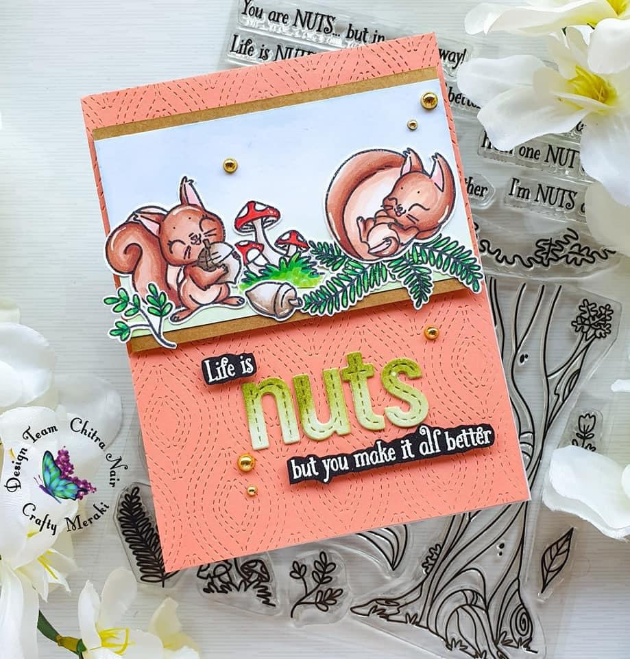 Crafty Meraki Nutty Friends Stamp Set - Crafty Meraki
