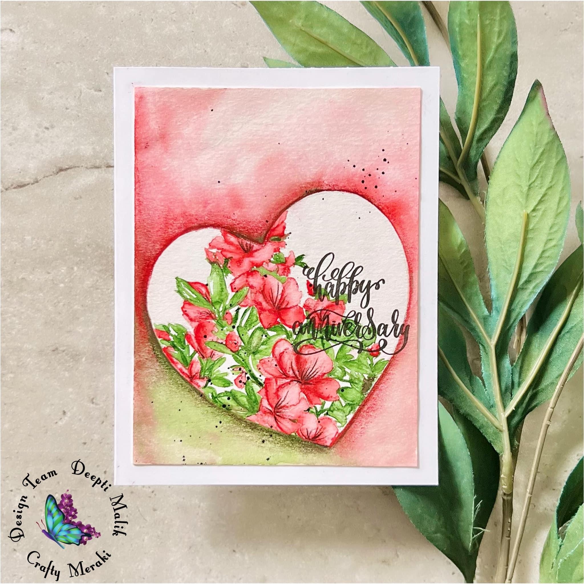 Crafty Meraki Heartful Greetings stamp - Crafty Meraki